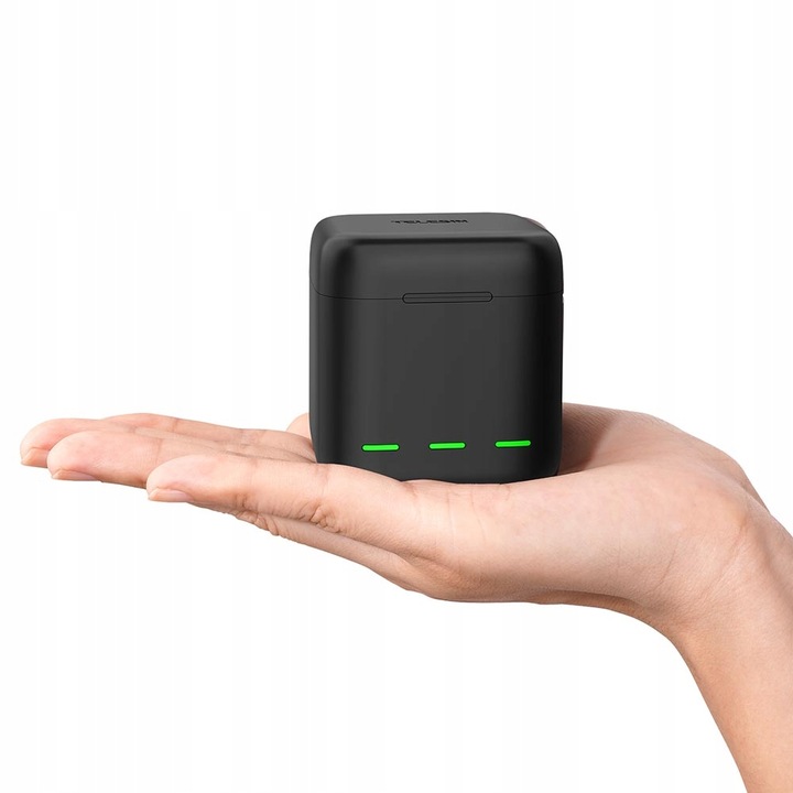 Ładowarka do GoPro 12 11 10 9 Box Hub 3 Kanałowy do 3 Akumulatorów Baterii