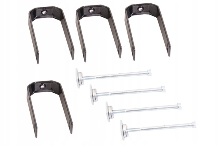 Bagażnik uchwyt narciarski AMOS SKI LOCK 5 na narty 5 par nart 4 deski