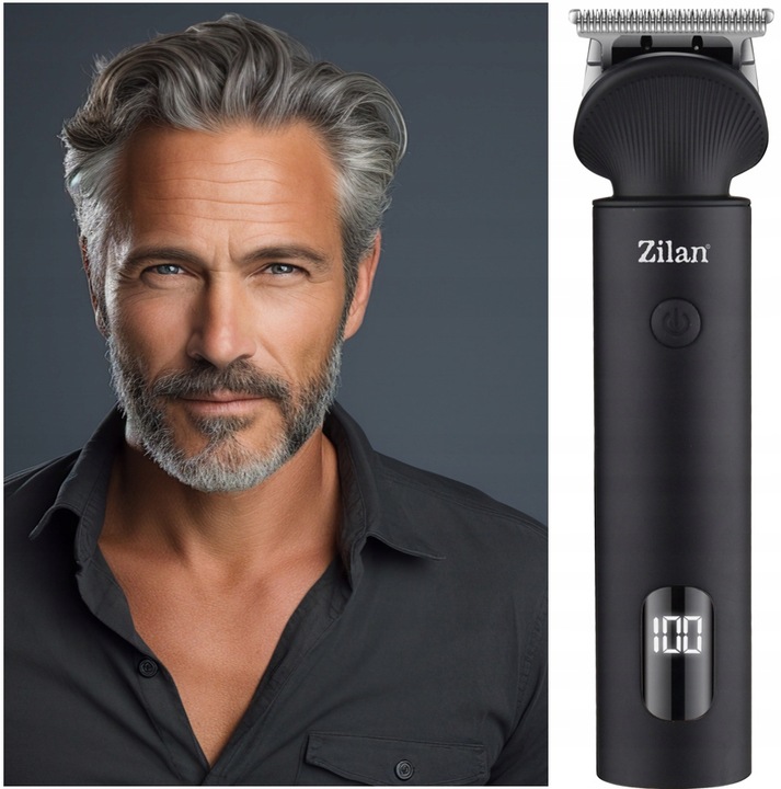 TRYMER GOLARKA STRZYŻENIE GOLENIE BRODY WŁOSÓW BEZPRZEWODOWA XXL USB 16W1