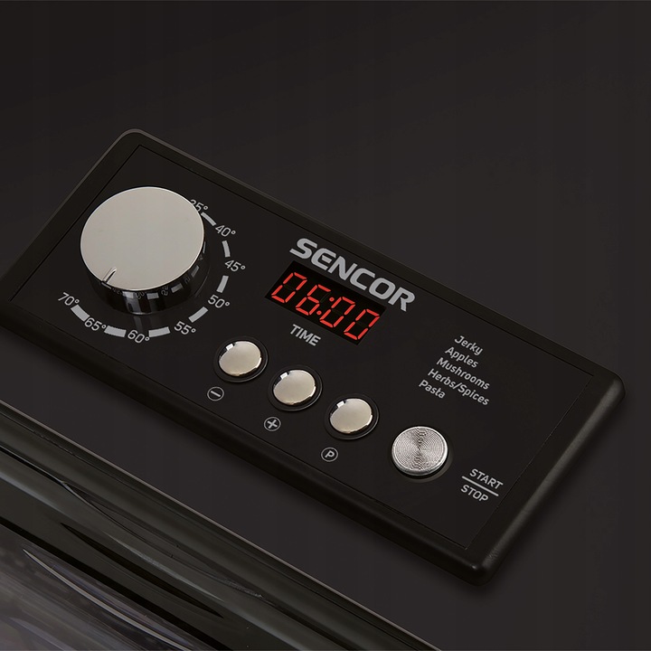 Suszarka Spożywcza do Żywności Sencor SFD 6600BK