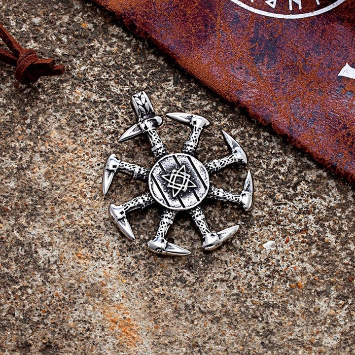 Brelok do Kluczy Symbol Słowiański, Stal Chirurgiczna