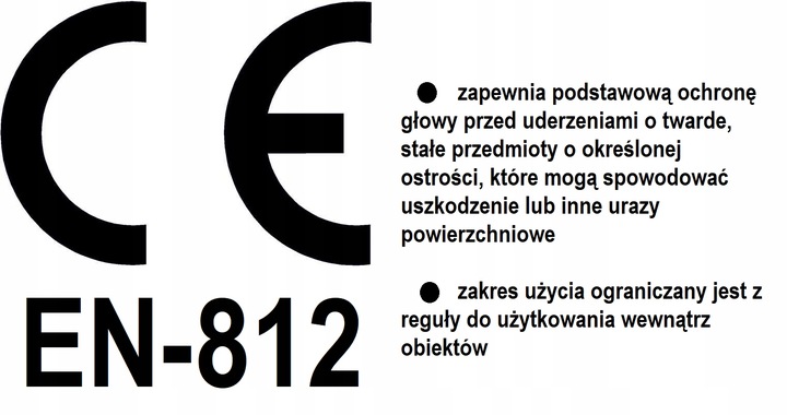 CZAPKA Z DASZKIEM ROBOCZA WKŁADKA OCHRONNA HPDE