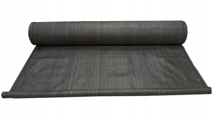 SIATKA CIENIUJĄCA 90% 1,5x50m MATA OSŁONA NA OGRODZENIE PŁOT UV+ GRAFIT