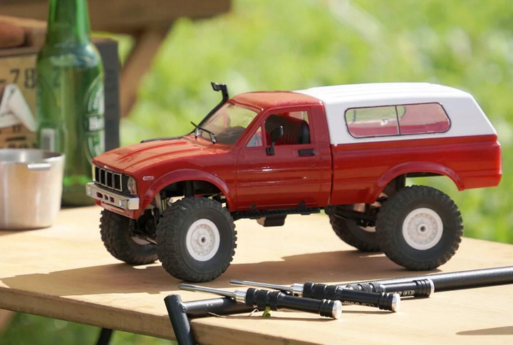 SAMOCHÓD ZDALNIE STEROWANY Auto RC TERENOWY WPL OFF ROAD 4x4 DUŻY PICKUP