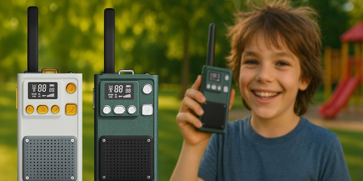 Krótkofalówka Redleaf W1A 2x ZESTAW LATARKA WALKIE TALKIE PMR446 ŁOKI TOKI