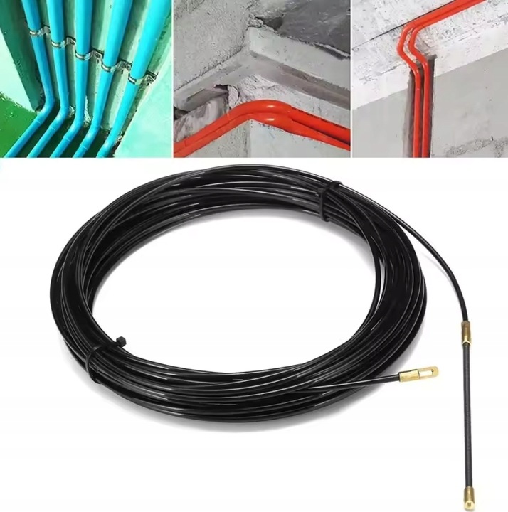 PILOT LINKA do przeciągania kabli WŁÓKNO fi 4 30m