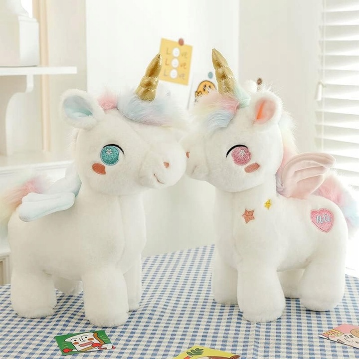 JEDNOROŻEC PLUSZOWY PEGAZ MASKOTKA PLUSZAK MIŚ KONIK 25CM