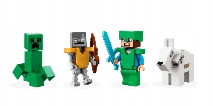 LEGO Minecraft 21243 Ośnieżone szczyty