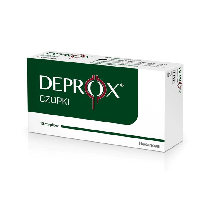 DEPROX CZOPKI, na prostatę, 10SZTUK