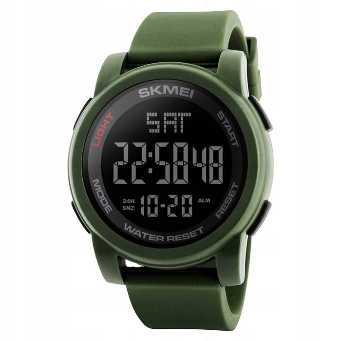 Zegarek męski elektroniczny wiele funkcji duża tarcza