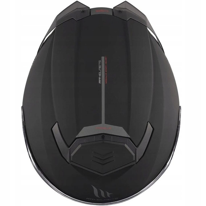 KASK MOTOCYKLOWY SZCZĘKOWY MT HELMETS ATOM 2 SV SOLID BLACK MATT NA PREZENT