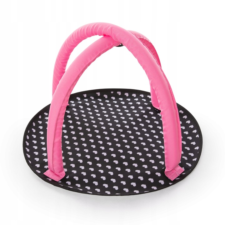 Łóżeczko turystyczne z akcesoriami 9w1 Krzesłko do karminia 61760AB Bayer