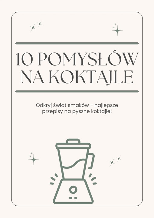 Blender Kielichowy do Koktajli 2000W 3 PROGRAMY Kruszy Lód Smoothie BPAFREE