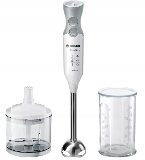 Blender ręczny Bosch MSM66120 ErgoMixx 600W 12 prędkości Rozdrabniacz