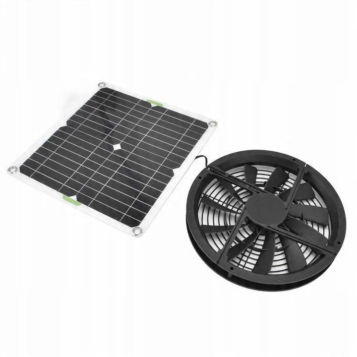 ZEWNĘTRZNY PANEL SOLARNY WENTYLATOR 12V 100W
