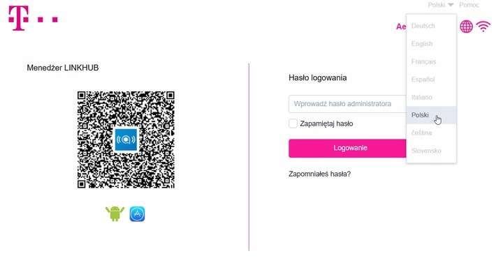 Alcatel HH40V Domowy Router SIM WiFi 4G LTE T-mobile Orange Play Plus NJU