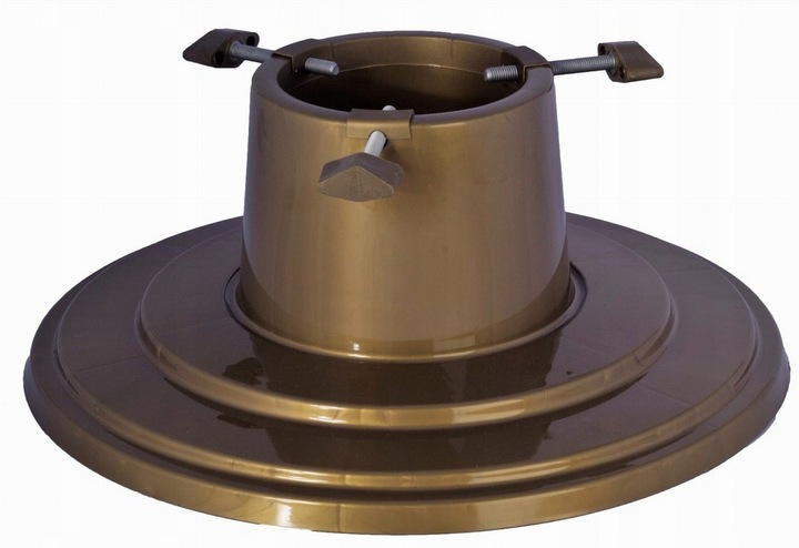 STOJAK POD CHOINKĘ CHOINKOWY PODSTAWKA DRZEWKO 2m POJEMNIK NA WODĘ 1L ZŁOTY