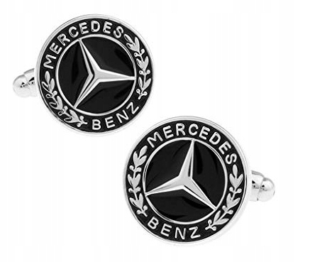 SPINKI DO MANKIETÓW, do koszuli, MERCEDES ORYGINAŁ