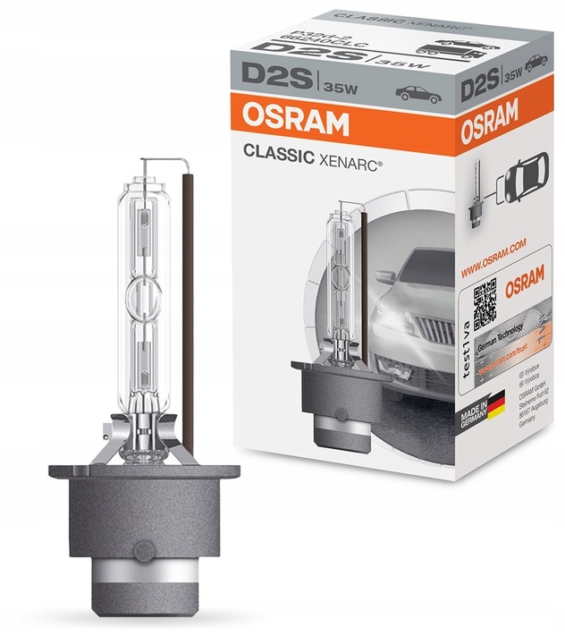 OSRAM CLASSIC XENARC ŻARÓWKA D2S 85V 35W 1450K