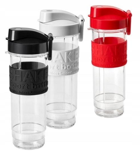 Blender kielichowy smoothie blender Concept SM3380 500 W biały + 3 butelki