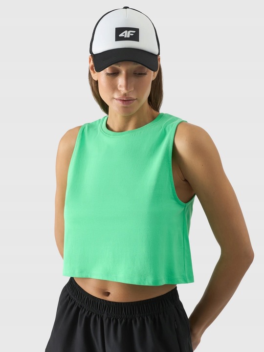 4F CZAPKA Z DASZKIEM SNAPBACK UNISEKS SS24