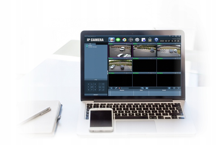 ZEWNĘTRZNA KAMERA IP WIFI 2MPX METALOWA WBUDOWANY MIKROFON I GŁOŚNIK IR30