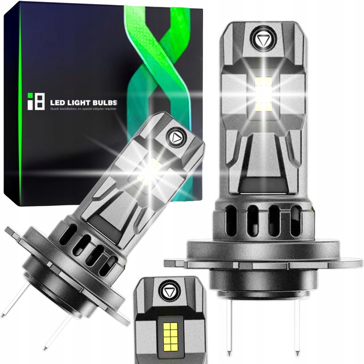 KIMISS Adaptateur CANBUS H7 LED 55W - Décodeur Anti-Erreur Pour Ampoules LED H7 - Résout Scintillement Et Codes Erreur