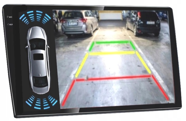 RADIO 10 CALI GPS 2 DIN BLUETOOTH ANDROID AUTO CARPLAY WIFI USB 4/62GB QLED