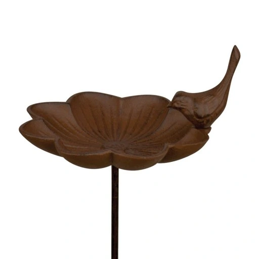 Żeliwne Poidełko dla Ptaków Owadów do wbicia 91cm