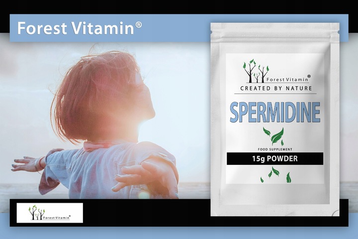 SPERMIDYNA 15g CZYSTA SPERMIDYNE TRICHLOROWODOREK SPERMIDYNY 600 PORCJI