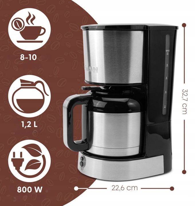 EKSPRES PRZELEWOWY Z DZBANKIEM TERMOSEM BOMANN KA 6066 CB