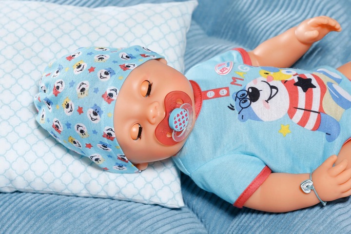 BABY BORN LALKA CHŁOPIEC INTERAKTYWNA MAGIC BOY 10 FUNKCJI 43cm 834992