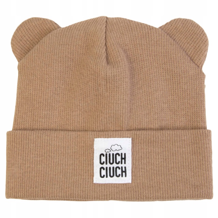 CZAPKA NIEMOWLĘCA Z USZAMI podwójna JESIEŃ 36-38