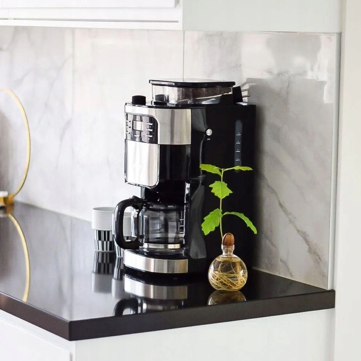 SEVERIN KA 4810 ekspres przelewowy z młynkiem do kawy czarny 1,4 l 1000W