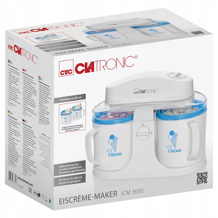 Urządzenie do lodów CLATRONIC c