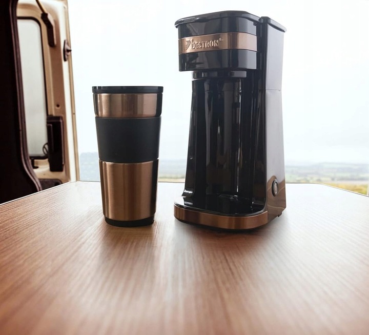 EKSPRES DO KAWY KAWIARKA PRZENOŚNY PRZELEWOWY TURYSTYCZNY TERMICZNY KUBEK