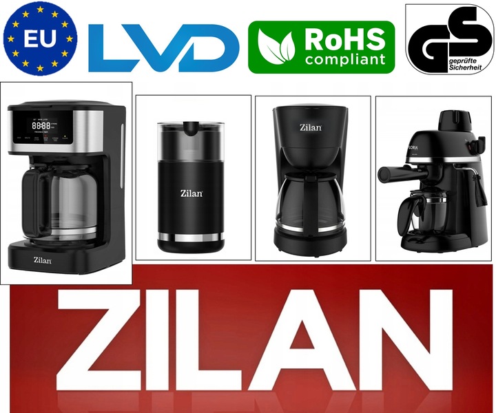 EKSPRES DO KAWY PRZLEWOWY 900W 1800ML PANEL DOTYKOWY