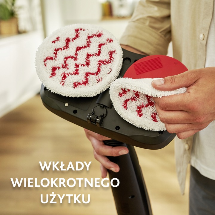 MOP ELEKTRYCZNY VILEDA LOOPER BEZPRZEWODOWY SPRYSKIWACZ + 4 Wkłady Gratis