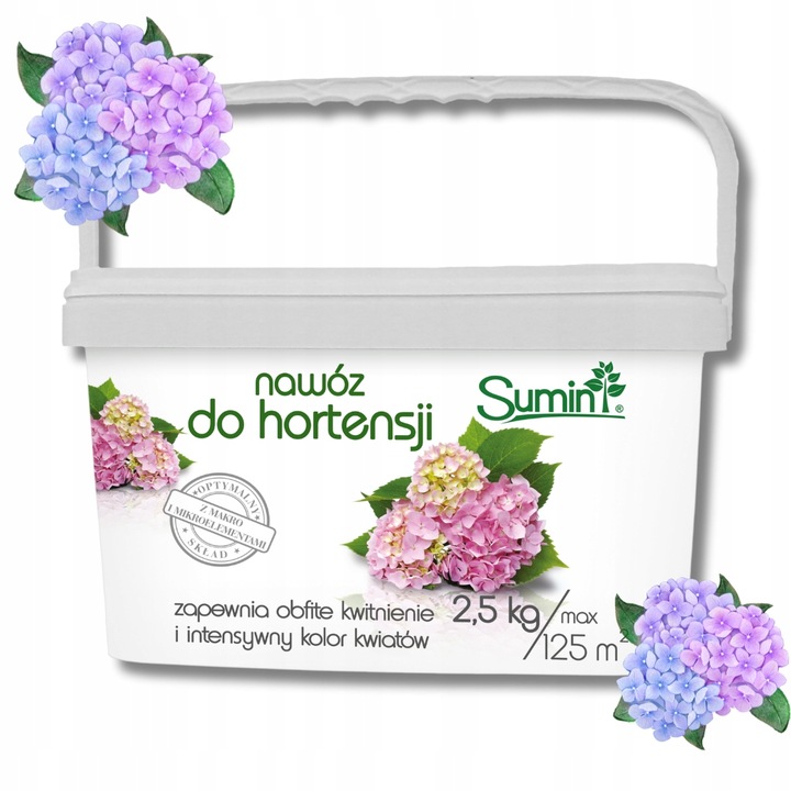 Nawóz Do Hortensji Sumin Intensywny Kolor KWIATÓW 2,5 kg