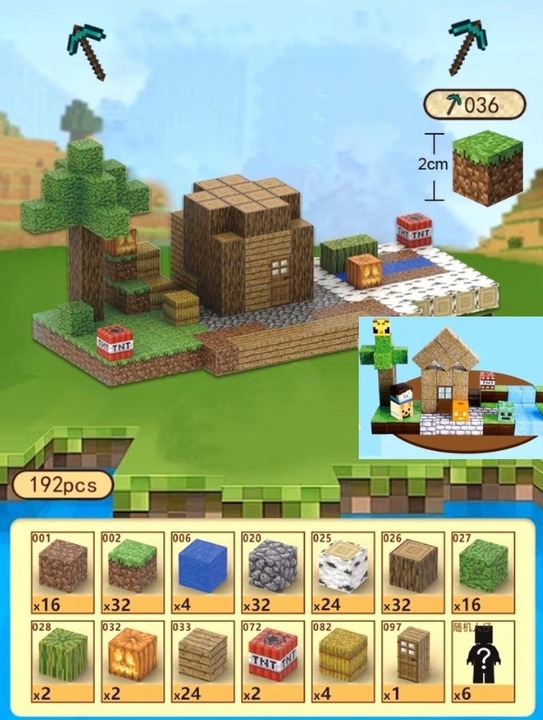 KLOCKI MAGNETYCZNE MOCNE KLOCKI SZEŚCIANY 25 EL