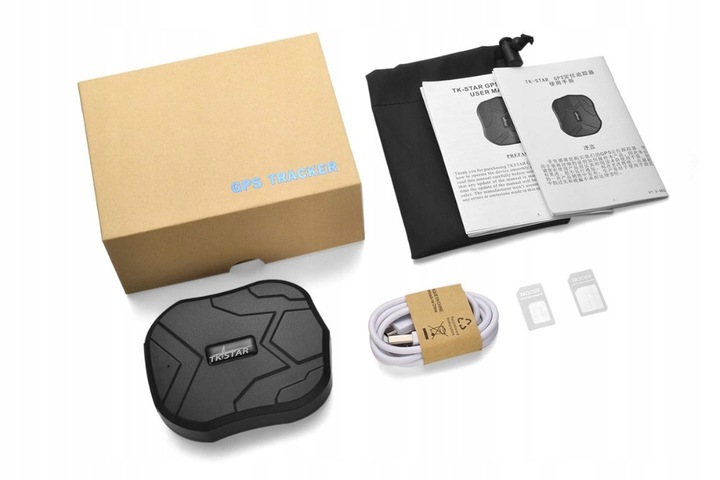 LOKALIZATOR GPS TK905 5000mAh 90 DNI MAGNES PODSŁUCH APP BEZ ABONAMENTU