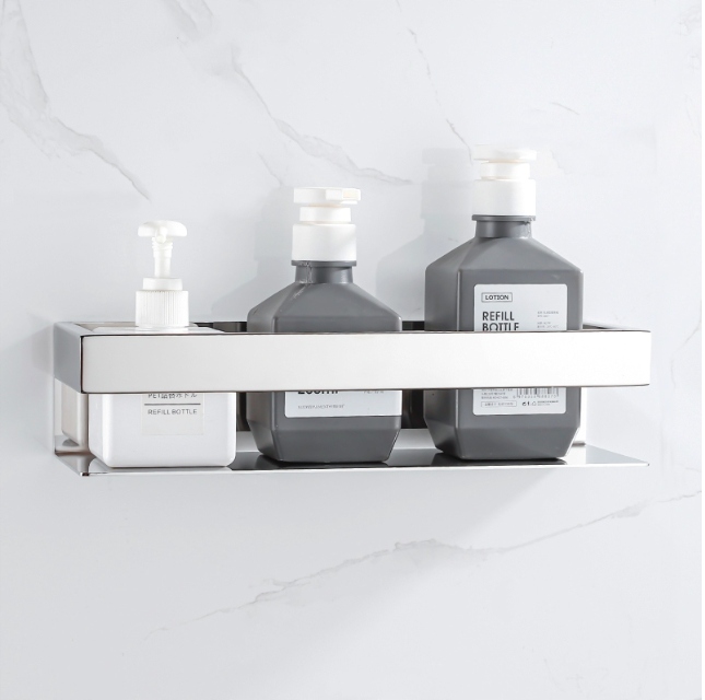 Koszyk półka łazienkowa chrom pod prysznic