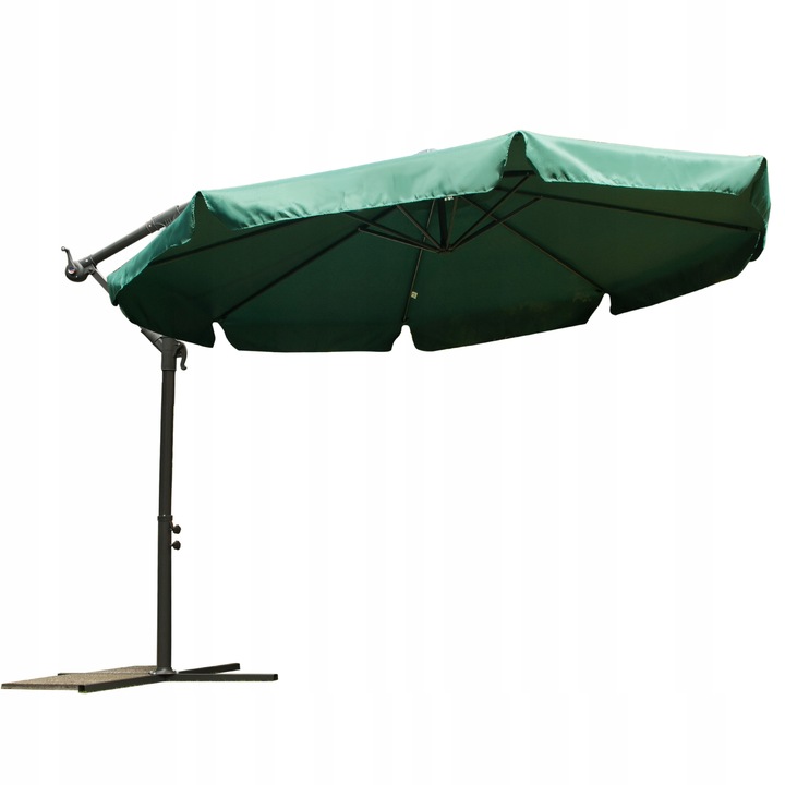 Parasol Ogrodowy Duży Składany 8 segmentów Ø 350cm