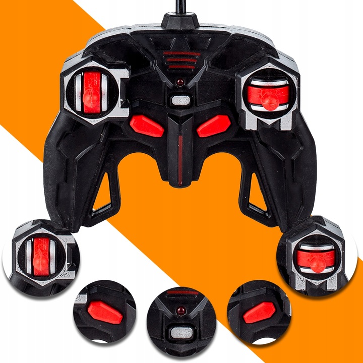 AUTO ROBOT TRANSFORMUJĄCY SAMOCHÓD NA PILOTA ZDALNIE STEROWANY DLA CHŁOPCA