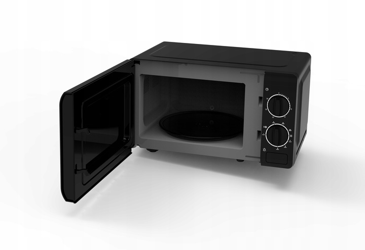 CZARNA KUCHENKA MIKROFALOWA UD MIKROFALÓWKA MIKROFALA WOLNOSTOJĄCA GRILL