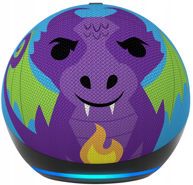 Głośnik przenośny Amazon Echo Dot 5 Kids Smok