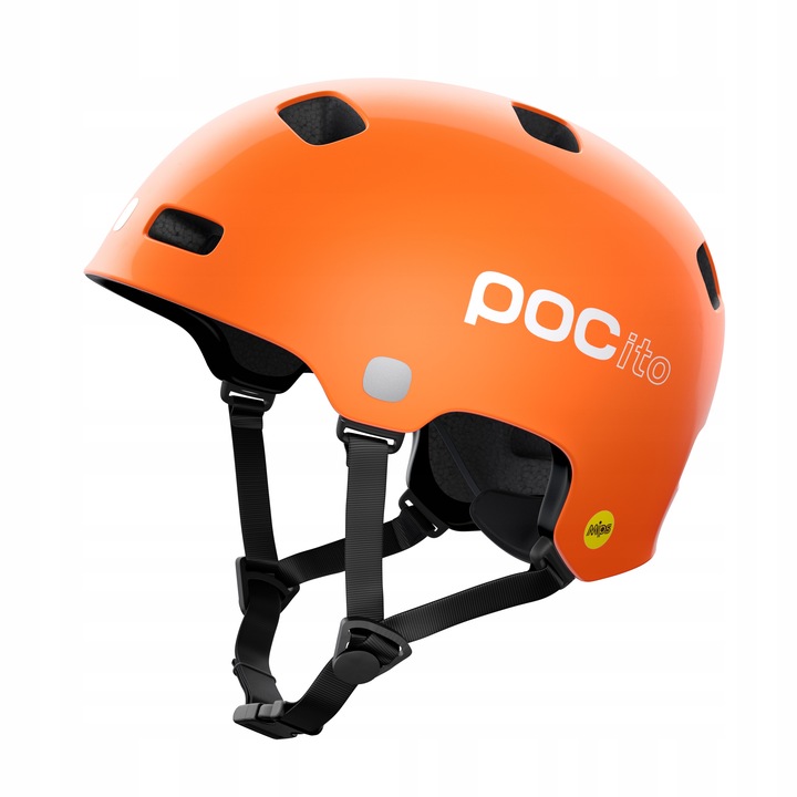 Kask rowerowy POCITO CRANE MIPS M Pomarańczowy