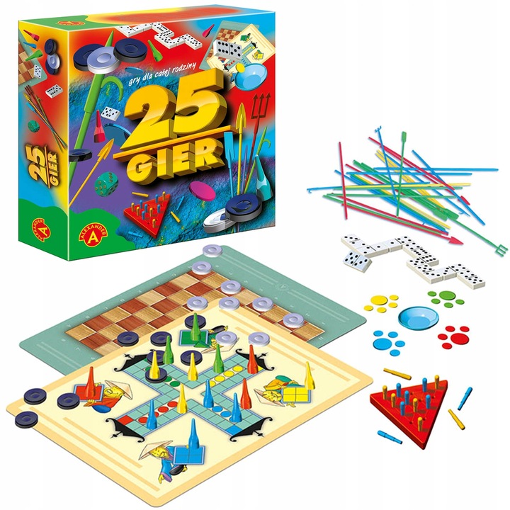 Gra Świat 25 Gier Alexander GA-157 me