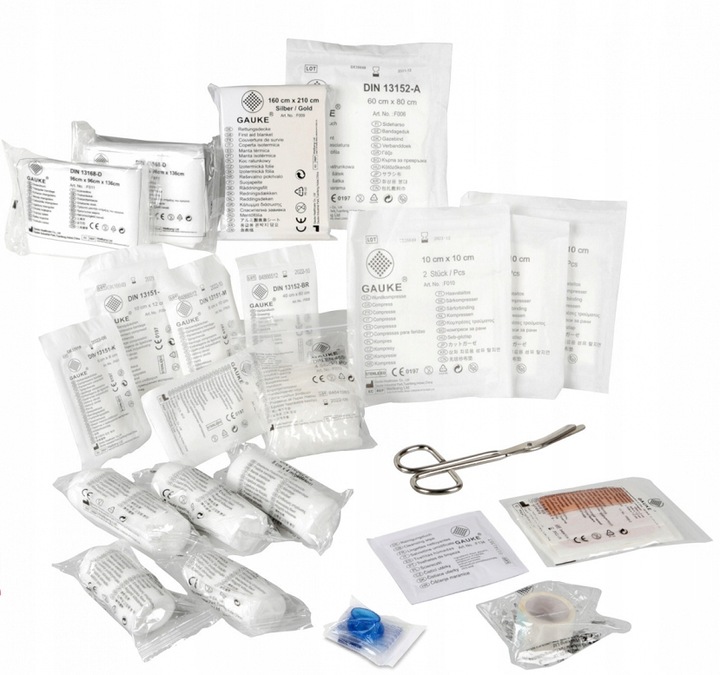 APTECZKA SAMOCHODOWA CAŁA EUROPA Z KOCEM TERMICZNYM USTNIK DIN 13164 PLUS