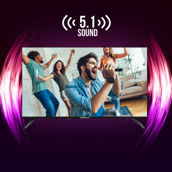 Smart TV Telewizor 40 cali Android HD LED WIFI +Uchwyt Manta+Pendrive 128GB